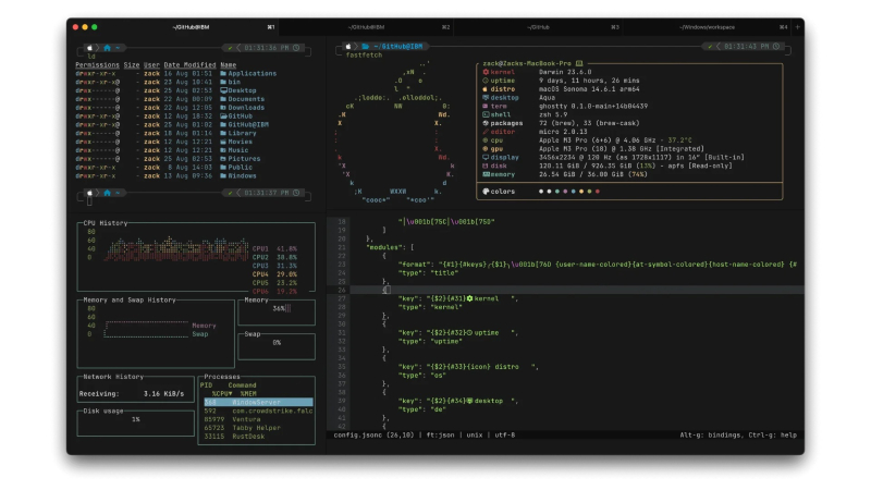 После двух лет закрытого теста вышел «убийца» iTerm 2: эмулятор терминала Ghostty 1.0 — Tproger