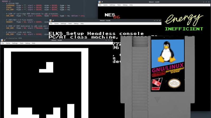 Linux запустили на легендарной консоли NES (Dendy) с помощью эмулятора IBM PC — Tproger